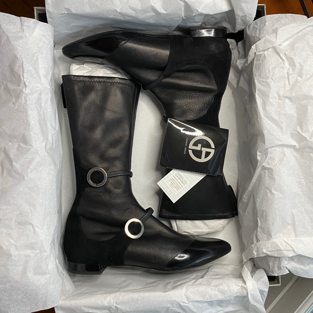 Giorgio Armani Mid-Length Boots